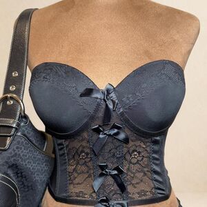 Spencer-s Women's Black Corset